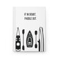 Kayak Hardcover Lined Journal - If in doubt, paddle out