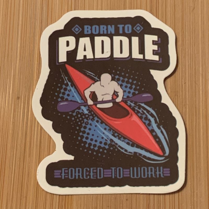 Kayaking Sticker Set 5 - Kayak Mode