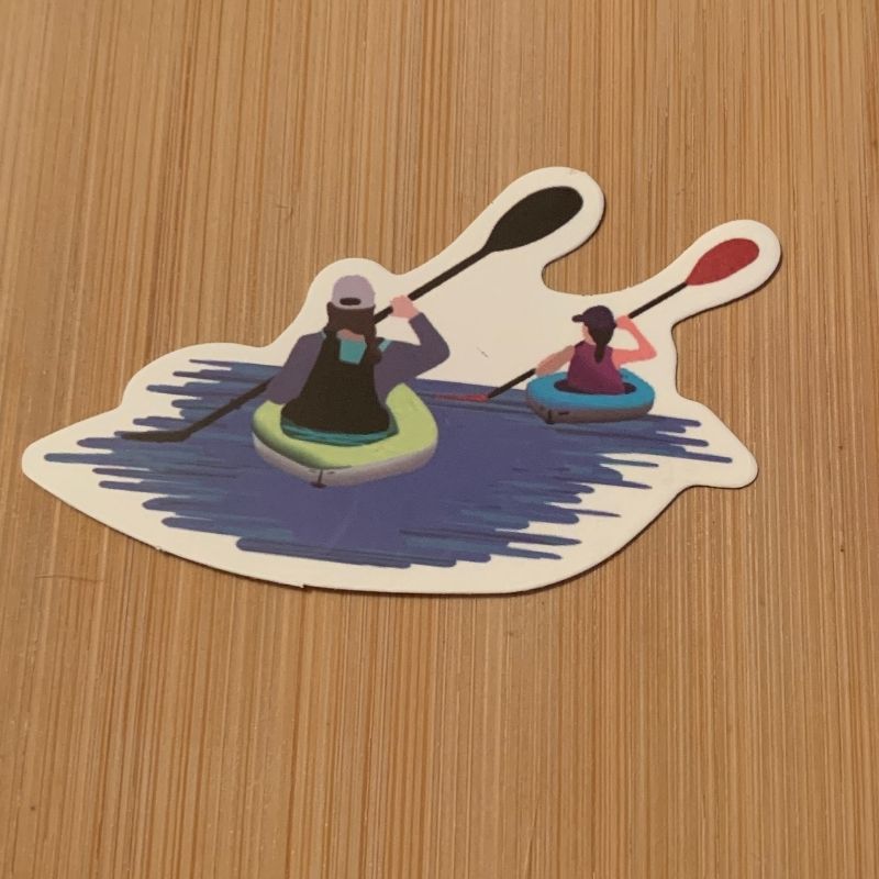 Kayaking Sticker Set 3 - Kayak Mom