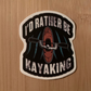 Kayaking Sticker Set 10 -  I'd Rather be Kayaking