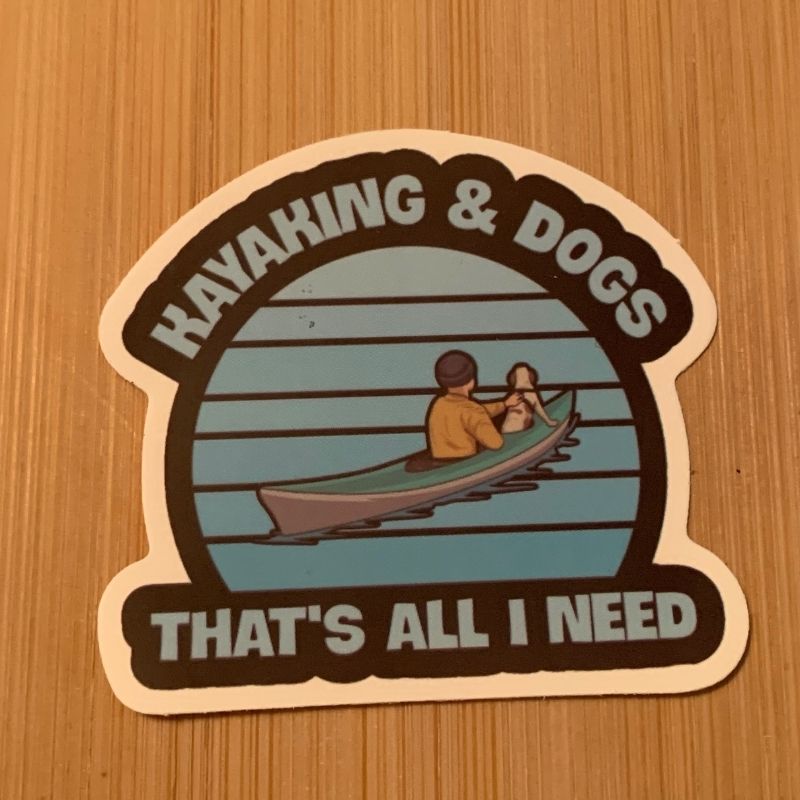 Kayaking Sticker Set 7 - Life is Better