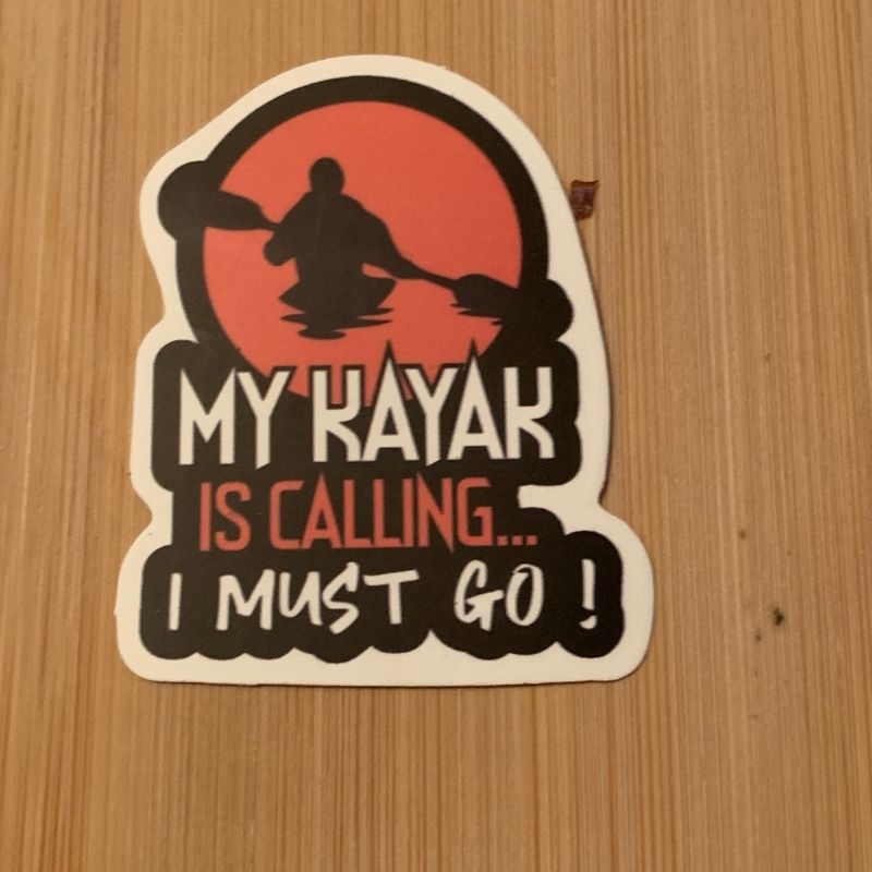 Kayaking Sticker Set 7 - Life is Better