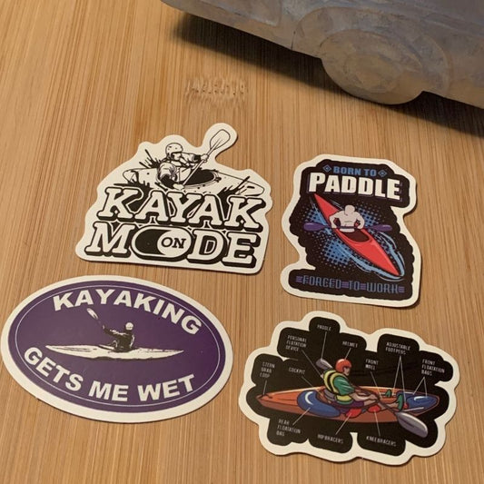 Kayaking Sticker Set 5 - Kayak Mode