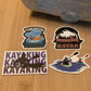 Kayaking Sticker Set 3 - Kayak Mom