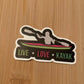 Kayaking Sticker Set 8 - Love Kayak