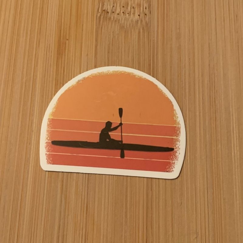 Kayaking Sticker Set 2 - Kayak Fishing