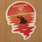 Kayaking Sticker Set 4 - Gets Me Wet