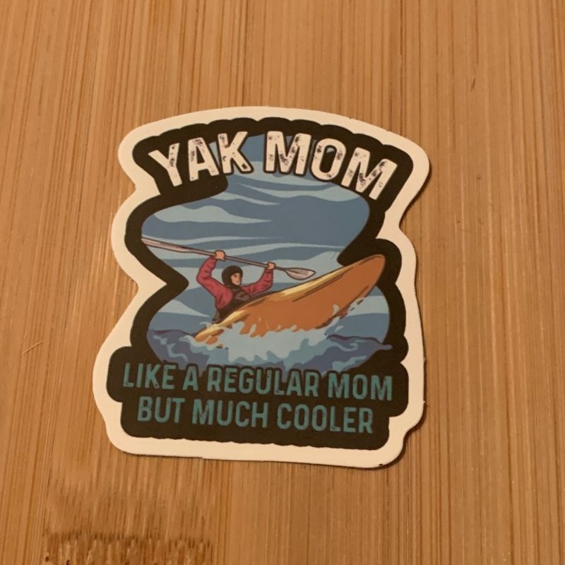 Kayaking Sticker Set 3 - Kayak Mom